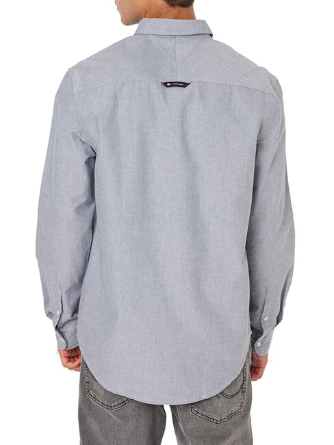 TH JEANS Baumwollhemd dunkle Nachtmarine - Herrenhemden