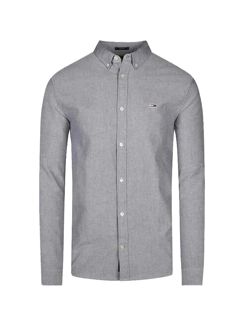 TH JEANS Baumwollhemd dunkle Nachtmarine - Herrenhemden