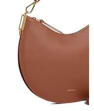 COCCINELLE SUNUP Mittelgro&szlig;e Umh&auml;ngetasche aus Leder Cognac/Schwarz - Damentaschen - 2