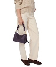 COCCINELLE BOHEME Handtasche, mit Schultergurt, aus Leder Cognac/Schwarz - Damentaschen - 5