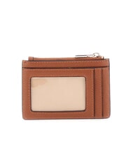 GUESS AMORETTE Flaches Kartenetui mit Rei&szlig;verschluss COGNAC - Brieftaschen Damen - 2