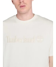 TIMBERLAND EMBROIDERY TONAL Baumwoll t-shirt vintage wei&szlig; - Herren-T-Shirts - 3