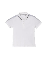 GUESS KIDS Poloshirt mit 3 Kn&ouml;pfen und halblangen &Auml;rmeln purwei&szlig; - Kinder-T-Shirt - 2