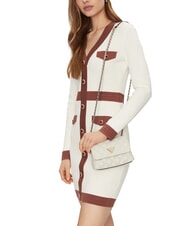 GUESS GIULLY Mini-Stepptasche mit Klappe NICHT-GERADE WEISS - Damentaschen - 5