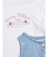 TOMMY HILFIGER TH Baby-M&auml;dchen-Outfit Denim - Strampler und Baby-Outfits - 3