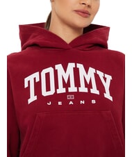 TOMMY HILFIGER TH JEANS Damen-Kapuzensweatshirt roter Teppich - Sweatshirts Damen - 3