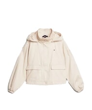 TOMMY HILFIGER TH KIDS Baumwolljacke klassisches Beige - Kinder Jacken - 3