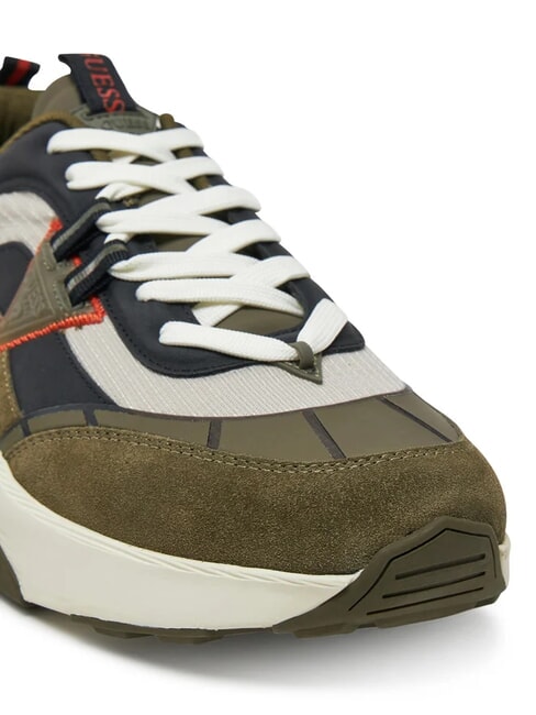 VALENCIA Laufschuhe gr&uuml;n schwarz elfenbein k&ouml;nig - Herrenschuhe
