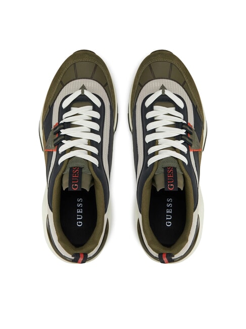 VALENCIA Laufschuhe gr&uuml;n schwarz elfenbein k&ouml;nig - Herrenschuhe