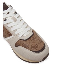 GUESS ISLAND Turnschuhe wei&szlig; beige - Herrenschuhe - 4
