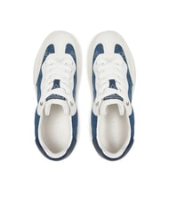 GUESS SWOLE2 Plateau-Sneaker mit Denim-Eins&auml;tzen Blau - Damenschuhe - 3