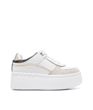 GUESS RIDGEE Plateau-Sneaker Wei&szlig; - Damenschuhe - 2