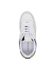 GUESS RIDGEE Plateau-Sneaker Wei&szlig; - Damenschuhe - 4