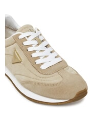 GUESS JOGGIN2 Laufsneaker aus Wildleder Taupe - Damenschuhe - 4
