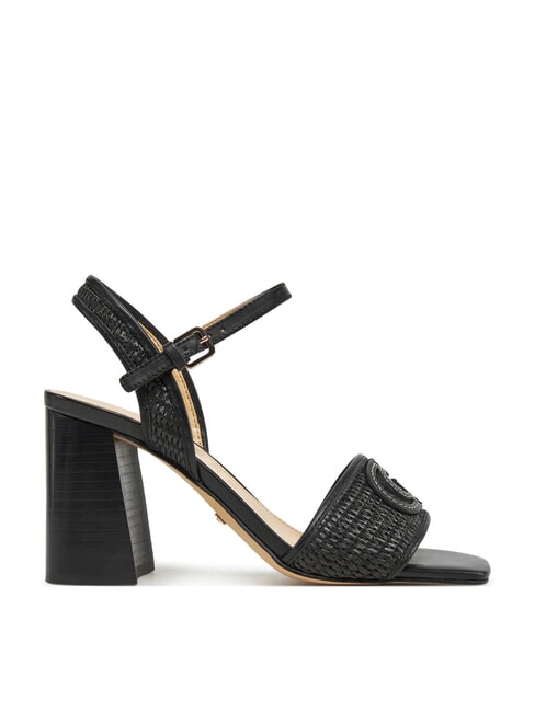 GANIKA Hohe Sandalen mit Bastband SCHWARZ - Damenschuhe