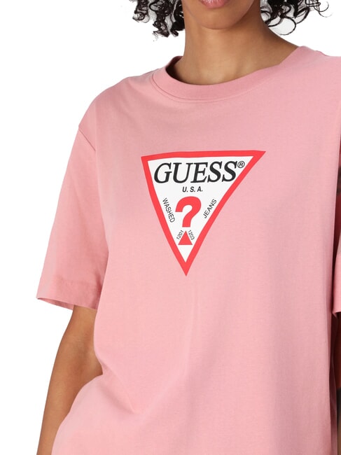 ICONIC Kurzarm-T-Shirt mit entspannter Passform leichtes Rosa - T-Shirts und Tops f&uuml;r Damen