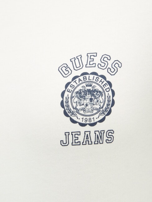 LOGO STAMP Slim Fit Kurzarm-T-Shirt reinwei&szlig;es Heidekraut - T-Shirts und Tops f&uuml;r Damen