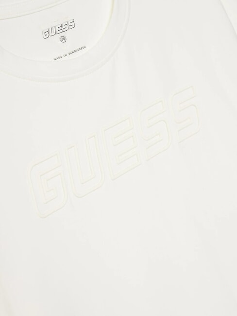 KIDS Kurzarm-T-Shirt mit gepr&auml;gtem Logo sch&auml;big - Kinder-T-Shirt