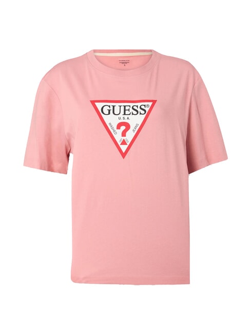 ICONIC Kurzarm-T-Shirt mit entspannter Passform leichtes Rosa - T-Shirts und Tops f&uuml;r Damen