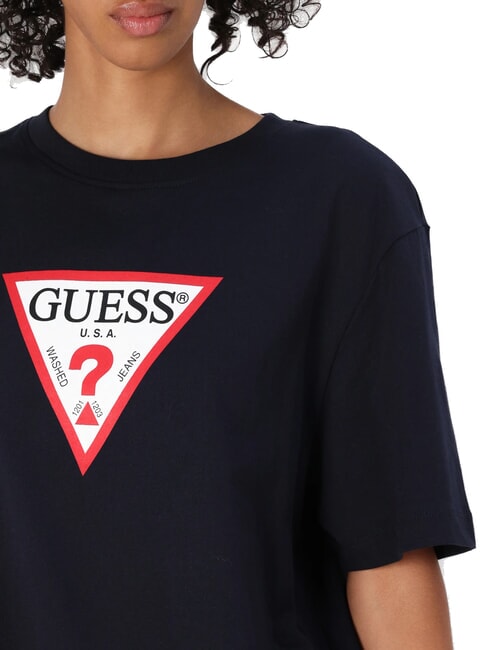 ICONIC Kurzarm-T-Shirt mit entspannter Passform gewagter Ozean - T-Shirts und Tops f&uuml;r Damen