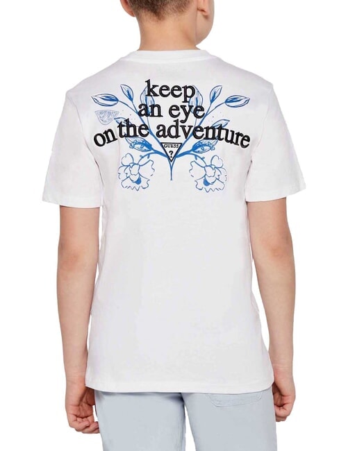 KIDS Oversize-Kurzarm-T-Shirt purwei&szlig; - Kinder-T-Shirt