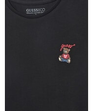 GUESS KIDS Kurzarm-T-Shirt mit Teddyb&auml;r jetbla - Kinder-T-Shirt - 3