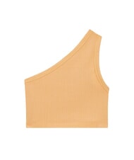 GUESS KIDS GARMENT Geripptes One-Shoulder-Top - Kinder-T-Shirt