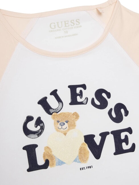 KIDS MIDI T-Shirt mit bedrucktem Armloch purwei&szlig; - Kinder-T-Shirt