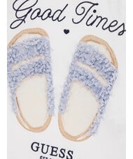 GUESS KIDS Kurz&auml;rmliges T-Shirt mit verk&uuml;rzter Passform geheimes Blau - Kinder-T-Shirt - 3