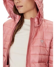GUESS JEANS PACKABLE Leichte Daunenjacke mit Kapuze leichtes Rosa - Daunenjacken f&uuml;r Damen - 4