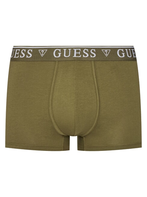 LOGO CLASSIC 5 mehrfarbige Boxershorts schwarz wei&szlig; grau lava ol - Herrenslip