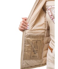 GUESS JEANS PACKABLE Leichte Daunenjacke mit Kapuze Safari-Br&auml;une - Daunenjacken f&uuml;r Damen - 5