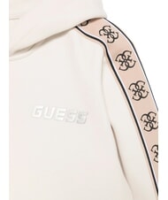 GUESS KIDS ACTIVE MINI ME Kapuzenpullover mit lockerer Passform ged&auml;mpfter Stein - Sweatshirts Kinder - 3