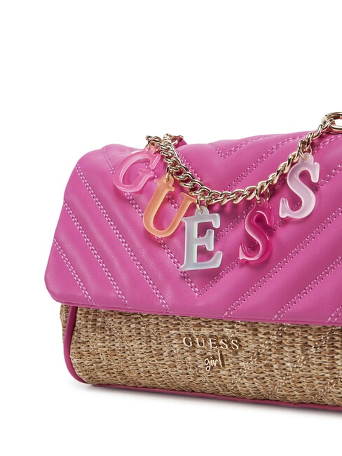 GIRL Mini-Tasche mit Logo-Charm rosa Ausbruch - Damentaschen