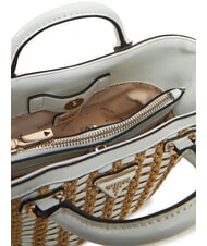GUESS ATALIA Kleine Handtasche mit Schultergurt nat&uuml;rliches Wei&szlig; - Damentaschen - 4