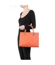 POLLINI Embossed Heritage Handtasche ORANGE - Damentaschen - 5