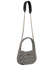 GUESS RIANEE Mini-Hobo-Tasche aus Webstoff - Damentaschen