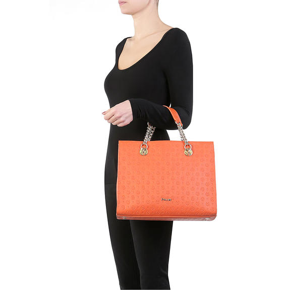 Embossed Heritage Handtasche ORANGE - Damentaschen