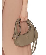 GUESS ECO JAZYLYNN ST Saffiano Hobo-Tasche mit Schultergurt Salbei - Damentaschen - 5