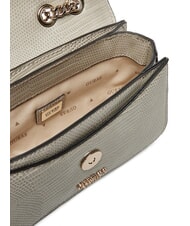 GUESS ORLINA Wandelbare Tasche mit Eidechsen-Print Taupe - Damentaschen - 4