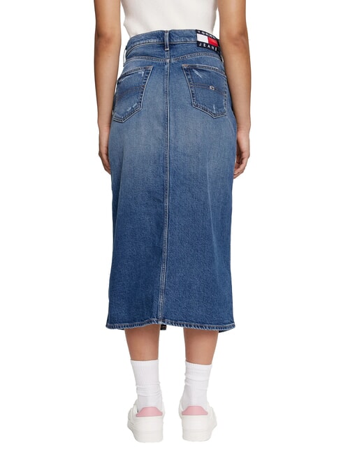 TH JEANS Langer Jeansrock mittlerer Denim - Damenr&ouml;cke