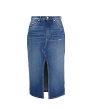 TOMMY HILFIGER TH JEANS Langer Jeansrock mittlerer Denim - Damenr&ouml;cke - 4