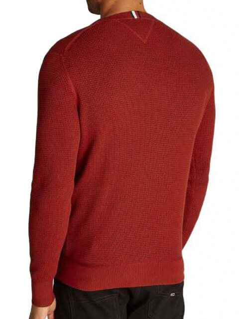 TH  Rundhalspullover aus Baumwolle dunkles Magma - Herrenpullover