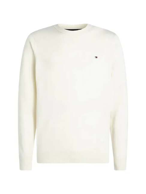 PIMA Pullover mit Rundhalsausschnitt aus Kaschmirmischung Elfenbein - Herrenpullover