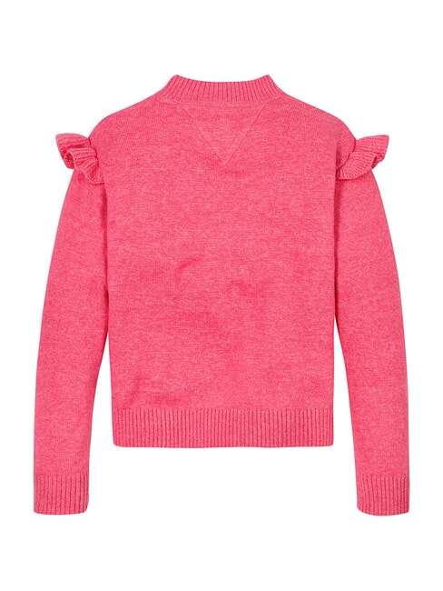 TH KIDS Pullover mit Rundhalsausschnitt Erbe Rosa - Kinderpullover