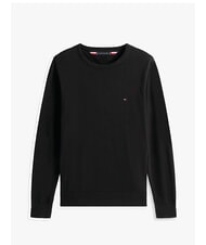 TOMMY HILFIGER TH  Pullover mit Rundhalsausschnitt Schwarz - Herrenpullover - 3
