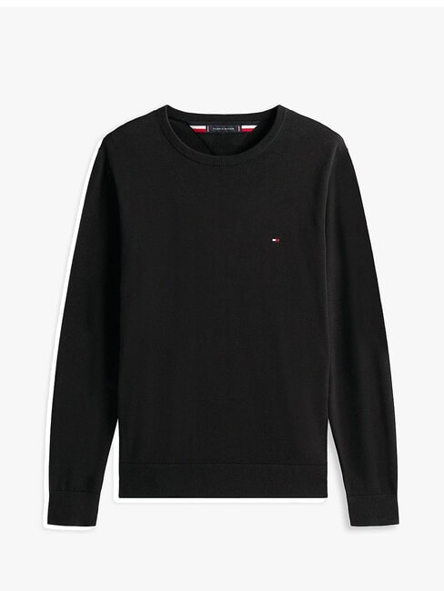TH  Pullover mit Rundhalsausschnitt Schwarz - Herrenpullover