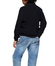 TOMMY HILFIGER TH KIDS Pullover mit durchgehendem Rei&szlig;verschluss - Kinderpullover