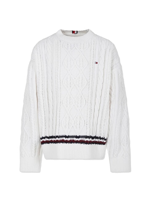 TH KIDS Kinderpullover Elfenbeinbl&uuml;tenblatt - Kinderpullover