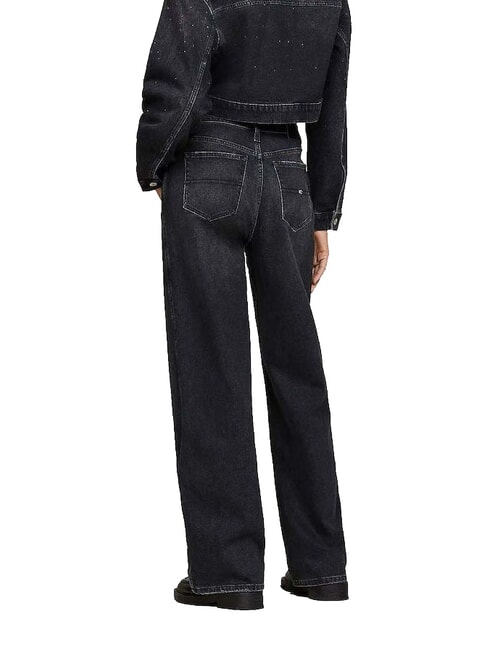 TH JEANS Damenjeans schwarzer Denim - Damenjeans